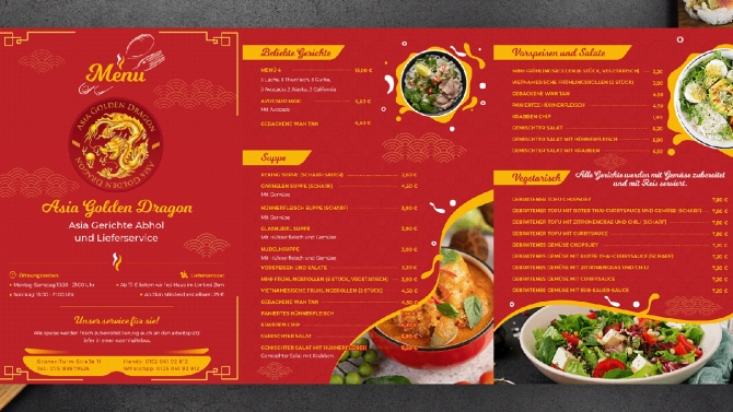 Menu Nh&agrave; H&agrave;ng