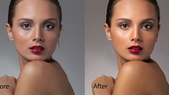 Photo retouching