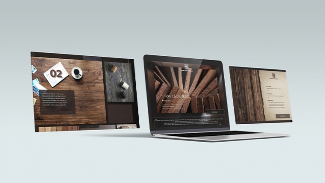 thiết kế landing page web Kagu
