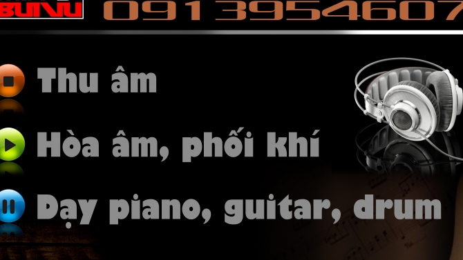Banner quảng c&aacute;o Studio B&ugrave;i Vũ