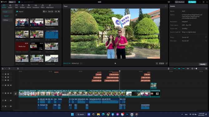 Quay v&agrave; dựng Video cho CLB
