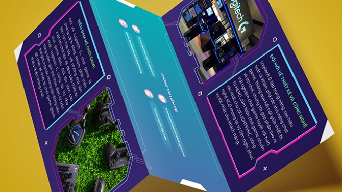 Thiết kế brochures Logitech G
