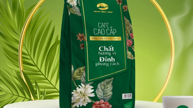 Bao b&igrave; cafe Ho&agrave;ng Thắng