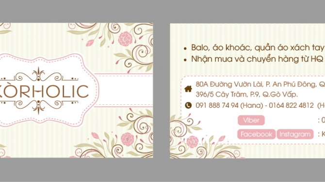 Thiết kế Danh thiếp