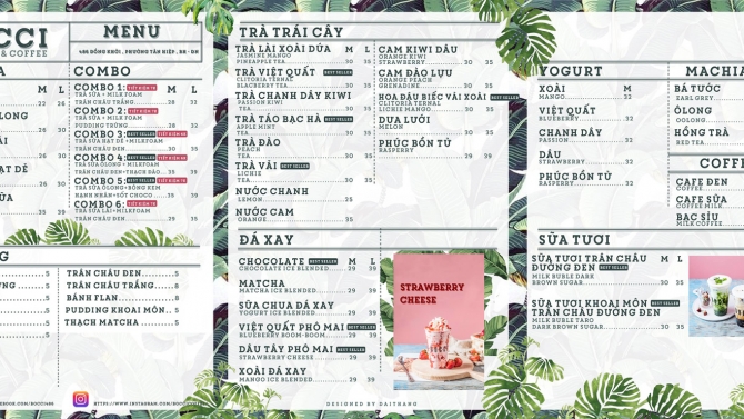 THiết kế menu