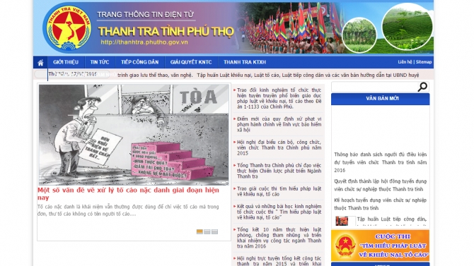 Dự &aacute;n website, trang th&ocirc;ng tin điện tử