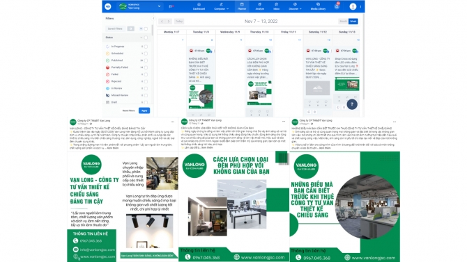 Viết b&agrave;i cho Fanpage Đ&egrave;n Vạn Long