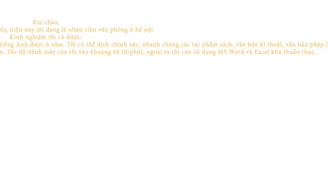 đ&aacute;nh m&aacute;y văn bản