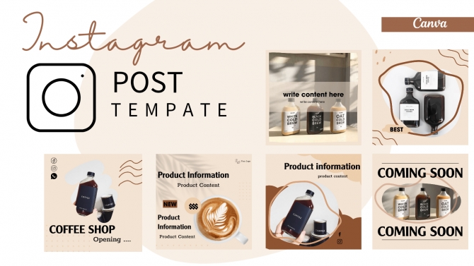 Template Instagram