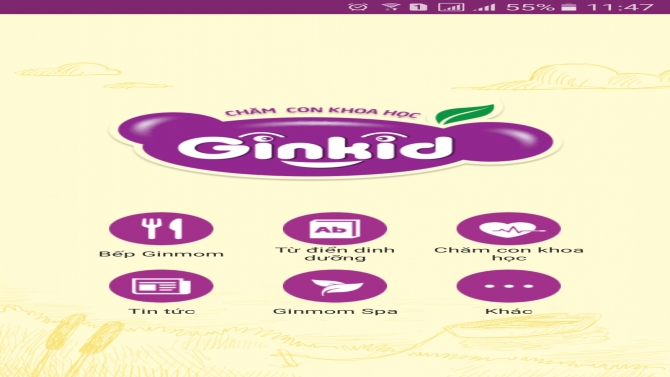 Ginkid - Chăm con khoa học