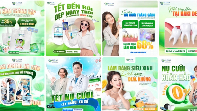 Thiết kế Social Media cho Nha Khoa