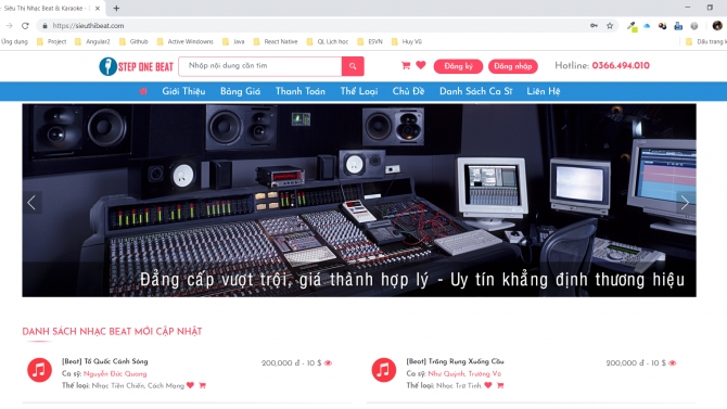 Mua b&aacute;n nhạc Beat