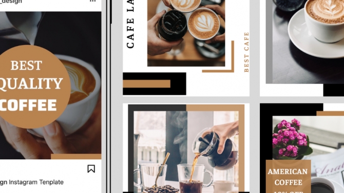Thiết kế Template Instagram - Facebook - Shoppe
