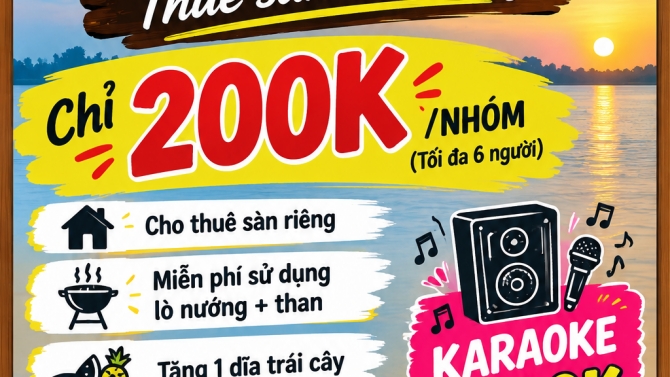 Thiết kế Poster & Menu quảng c&aacute;o &ndash; Bến Nh&agrave; Sơn
