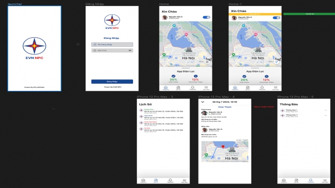 App EVN CMS