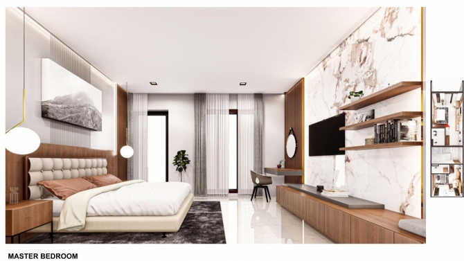 Thiết kế nội thất căn hộ biệt thự