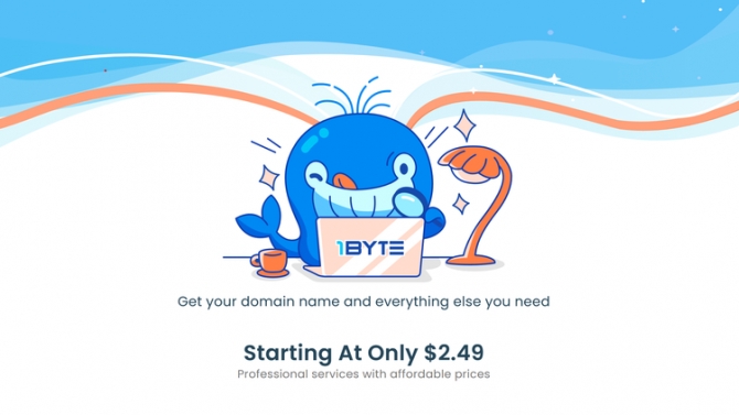 Website providing cloud services