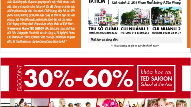 Discount khuyến m&atilde;i lớp học