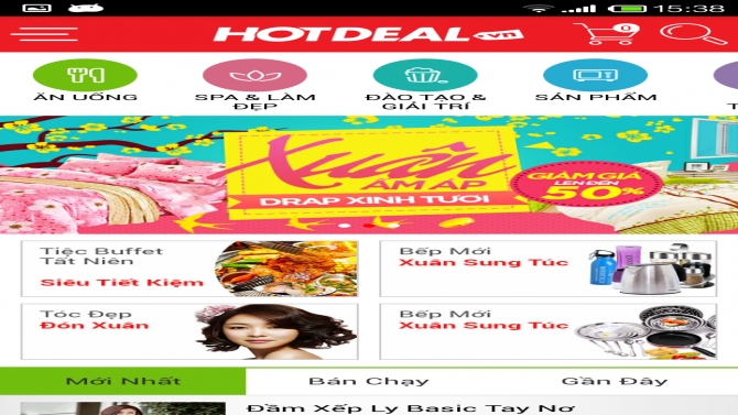 Hotdeal app