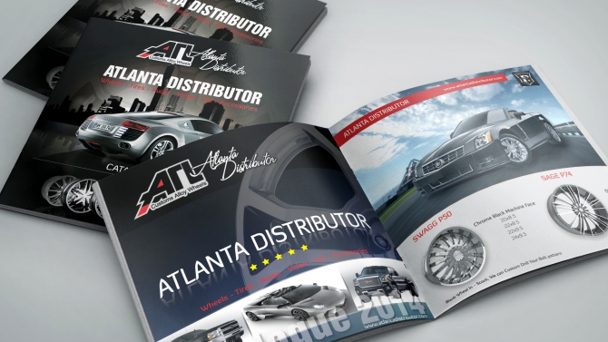 Thiết kế catalogue cho Atlanta Distributor (Mỹ)