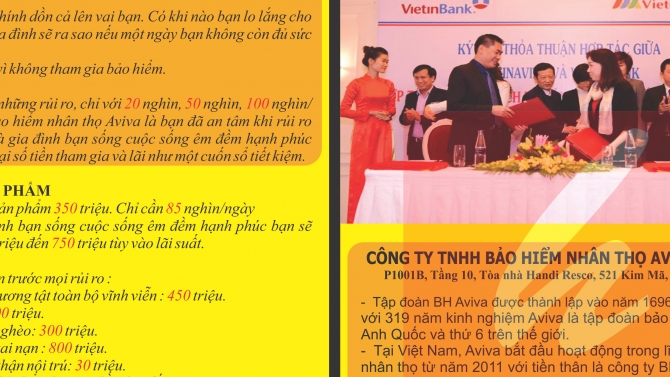 Thiết kế tờ rơi
