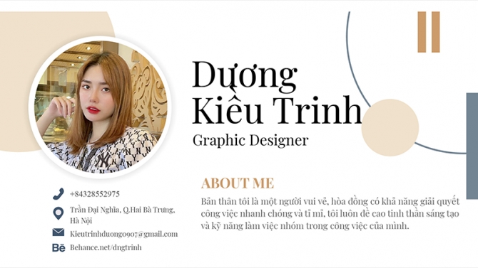 Behance Dương Kiều Trinh