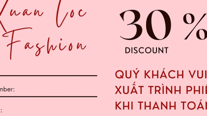 Thi&ecirc;́t k&ecirc;́ Voucher Giảm Giá