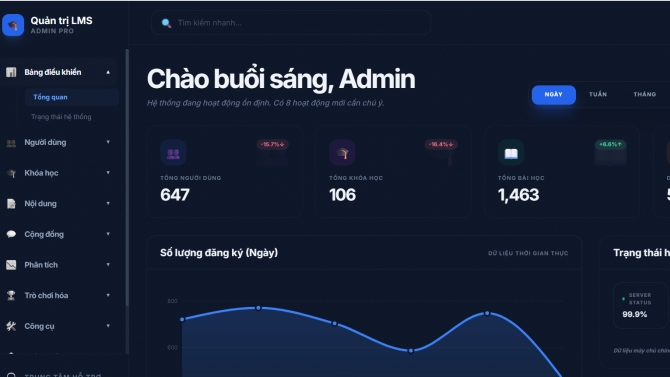 X&acirc;y dựng web quản l&yacute; học tập