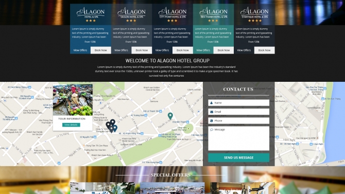 Website đặt ph&ograve;ng kh&aacute;ch sạn
