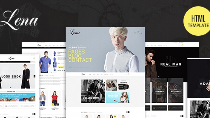 Lena - Fashion Template HTML5