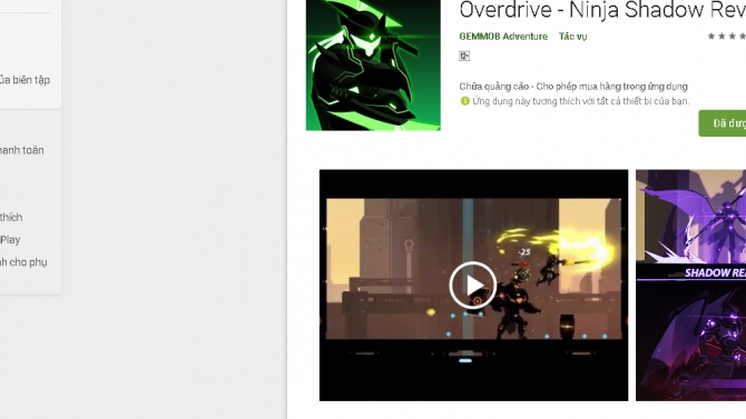 Developer game Android