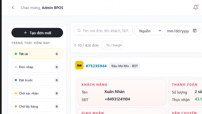 Thiết kế trang dv Bpos