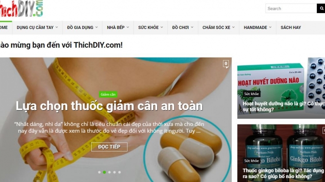 Viết nội dung cho Web ThichDIY.com