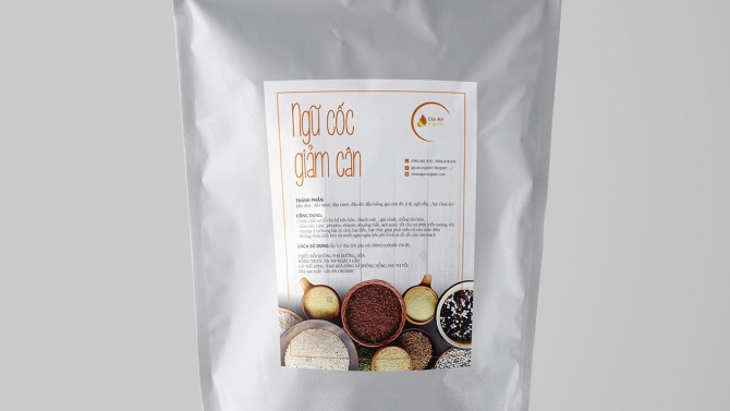 Nh&atilde;n Ngũ Cốc Giảm C&acirc;n Gia An