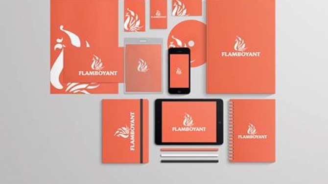 logo and mockup