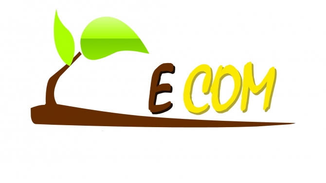 Thiết Kế Logo Trung T&acirc;m Anh Ngữ Ecom
