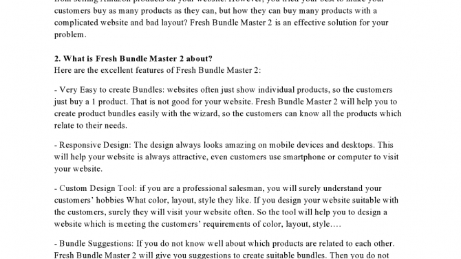 Marketing Article