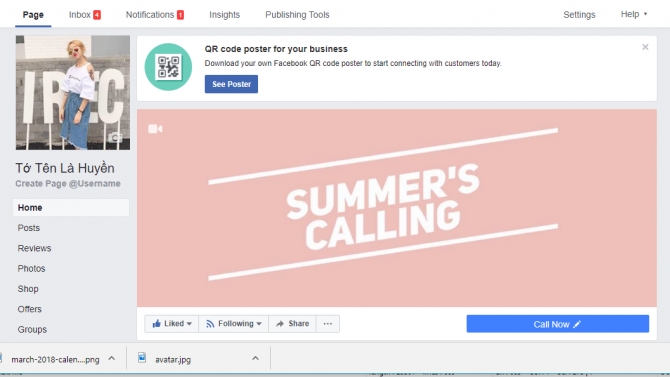 Quảng c&aacute;o facebook cho shop quần &aacute;o