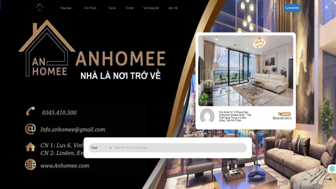 anhomee.com - Wordpress CMS
