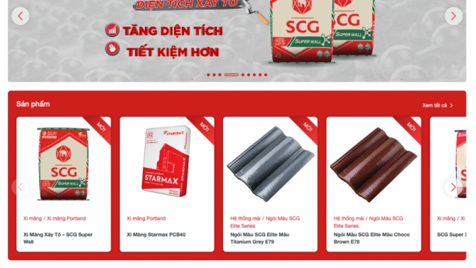 Thiết kế website SCG