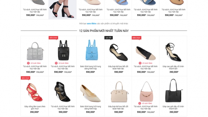 Thiết kế website juno.vn