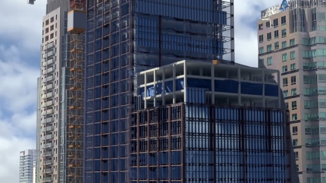 3D TIMELAPSE t&ograve;a nh&agrave; Deutsches Haus