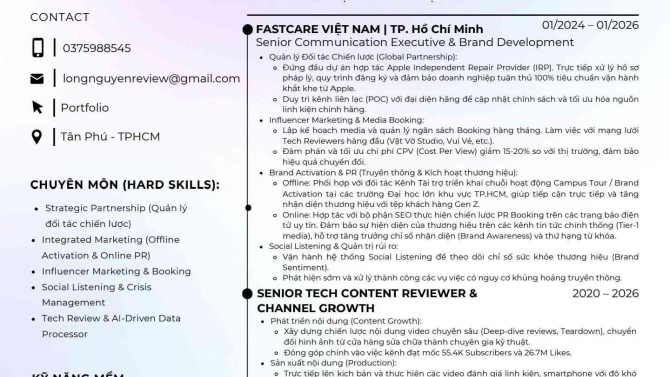 Senior Communications Manager