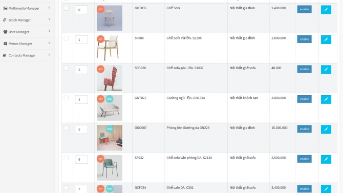 Thiết kế web trang tr&iacute; nội thất