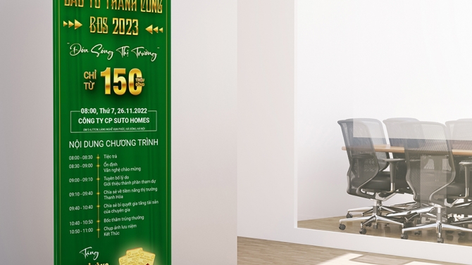Standee bất động sản