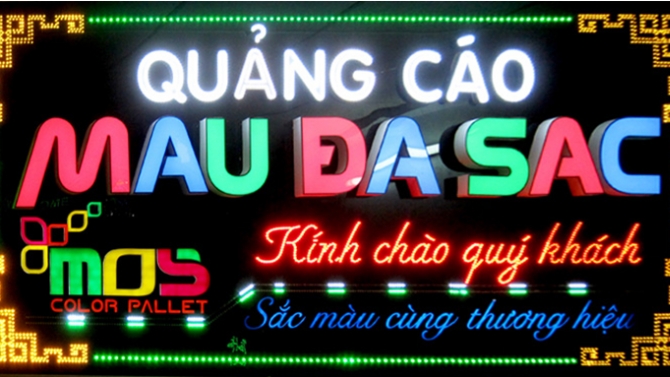 thiết kế bảng hiệu