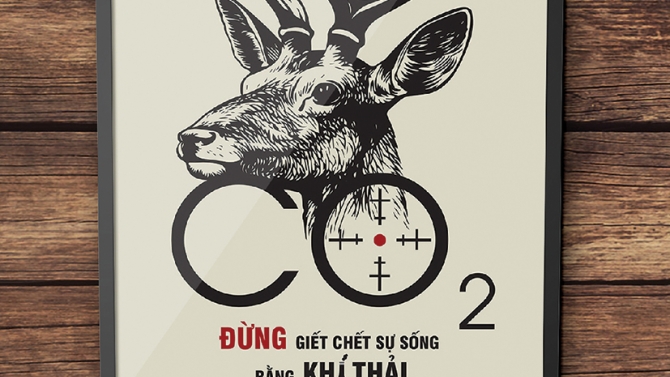 Poster Bảo vệ m&ocirc;i trường