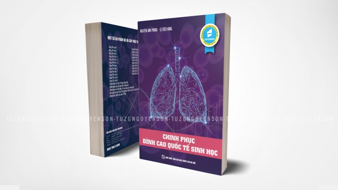 Thiết kế b&igrave;a s&aacute;ch Sinh Học - Lovebook