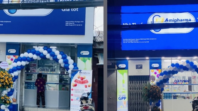 Thiết kế cửa h&agrave;ng, bảng hiệu, standee, tổ chức sự kiện khai trương cho cửa h&agrave;ng