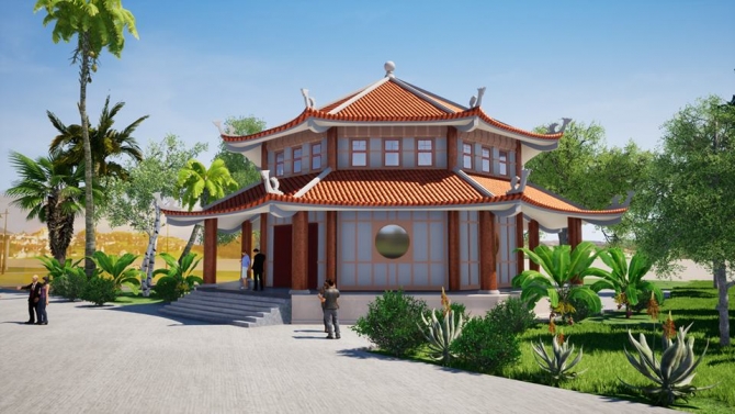Ch&ugrave;a Thới Sơn - huyện Tịnh Bi&ecirc;n